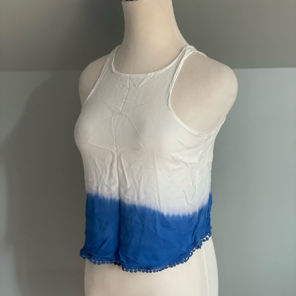 🩵Charlotte Russe Ombré Crop Tank